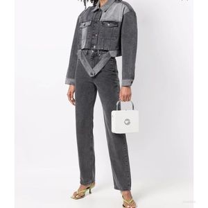 ROTATE Birger Christensen Betty High Rise Straight Jeans